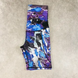 Molten Dreams Super Wide Waistband ACTIVE Side Pocket Shorts