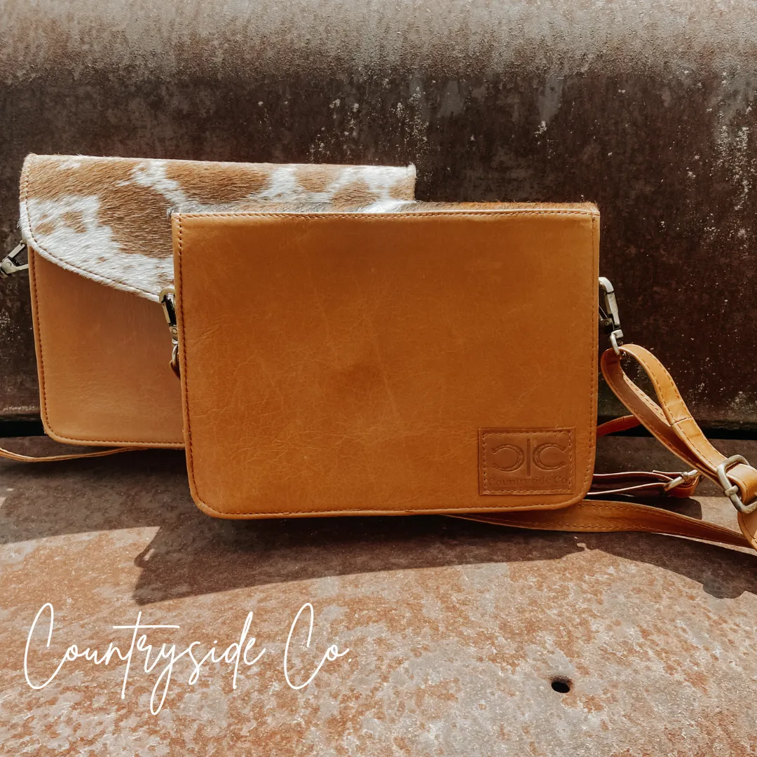 Nashville Chic Cowhide Purse by Countryside Co.