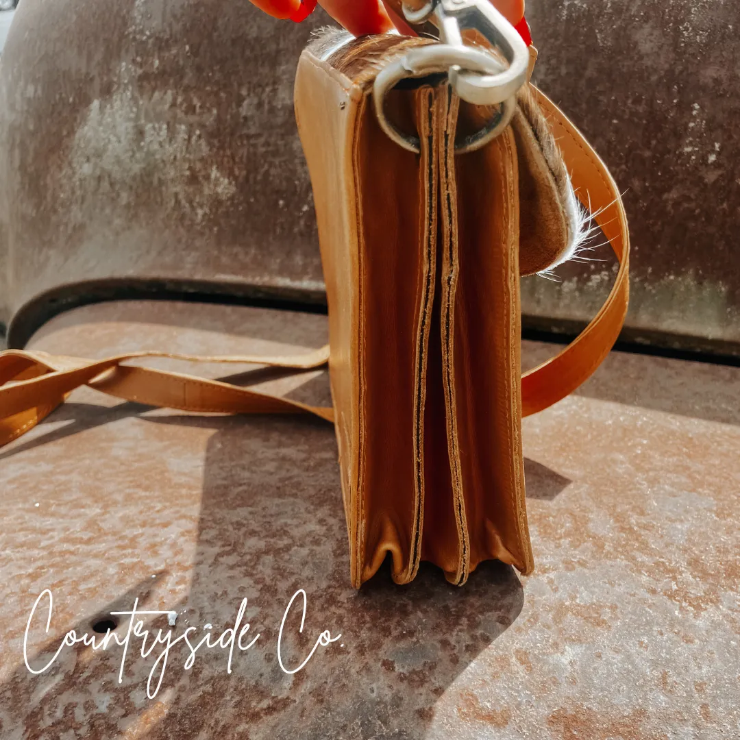Nashville Chic Cowhide Purse by Countryside Co.