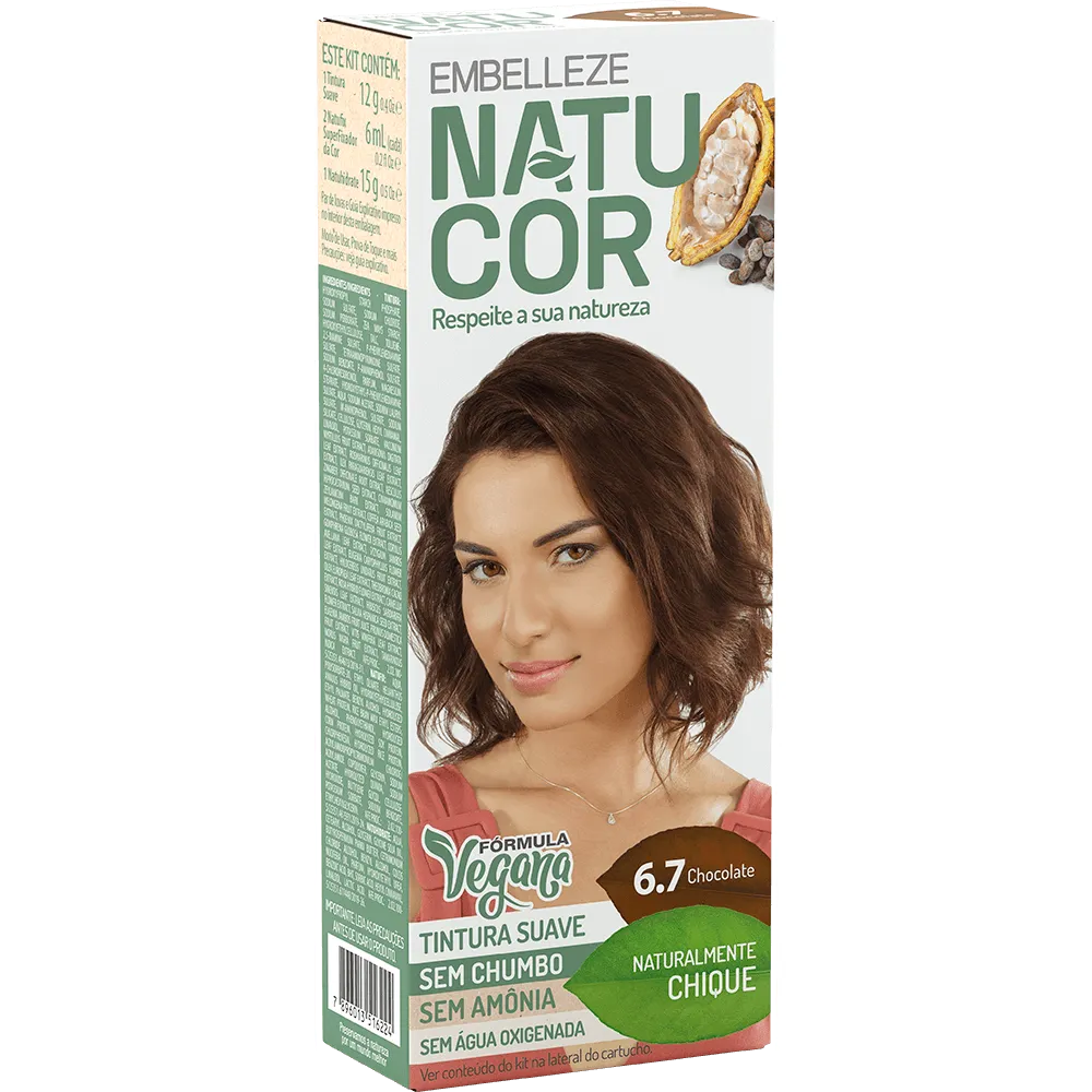 Natucor Hair Dye Naturally Chic Chocolate Complete
