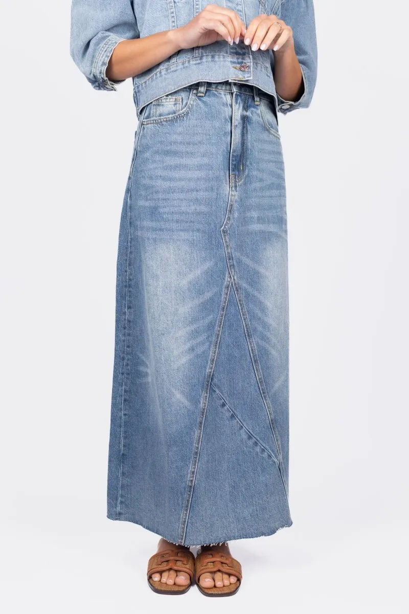 NAYELI SKIRT (BLUE)