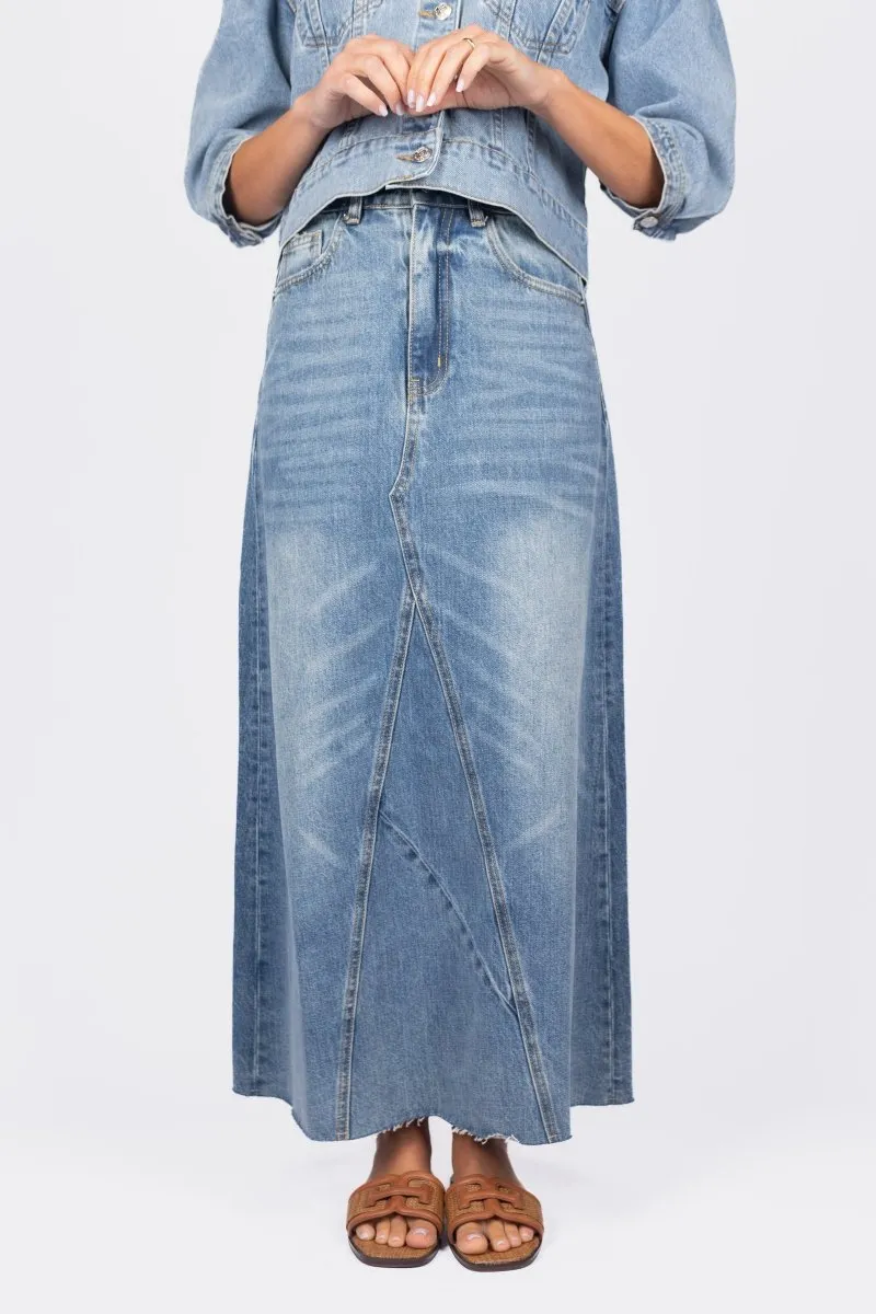 NAYELI SKIRT (BLUE)