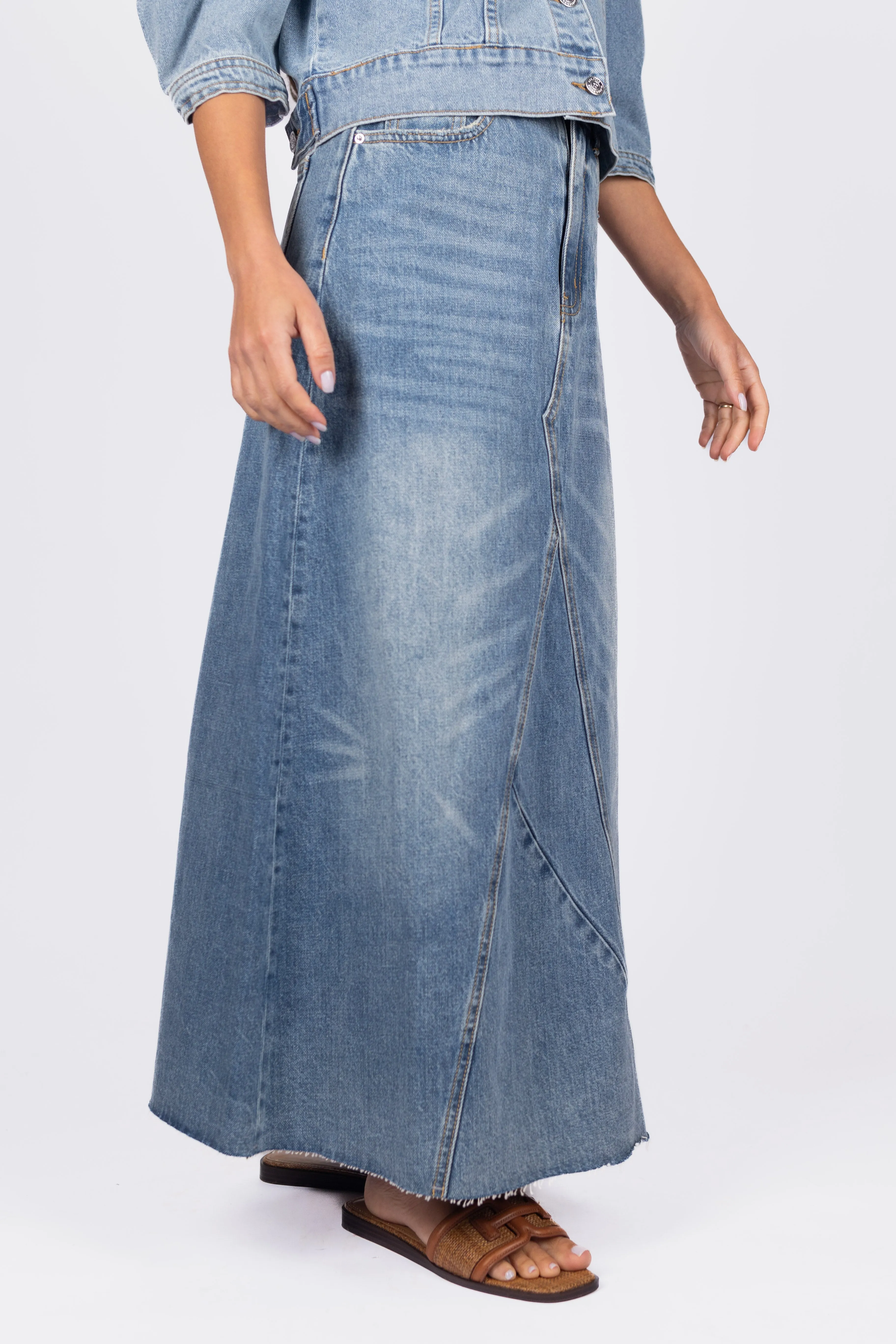 NAYELI SKIRT (BLUE)
