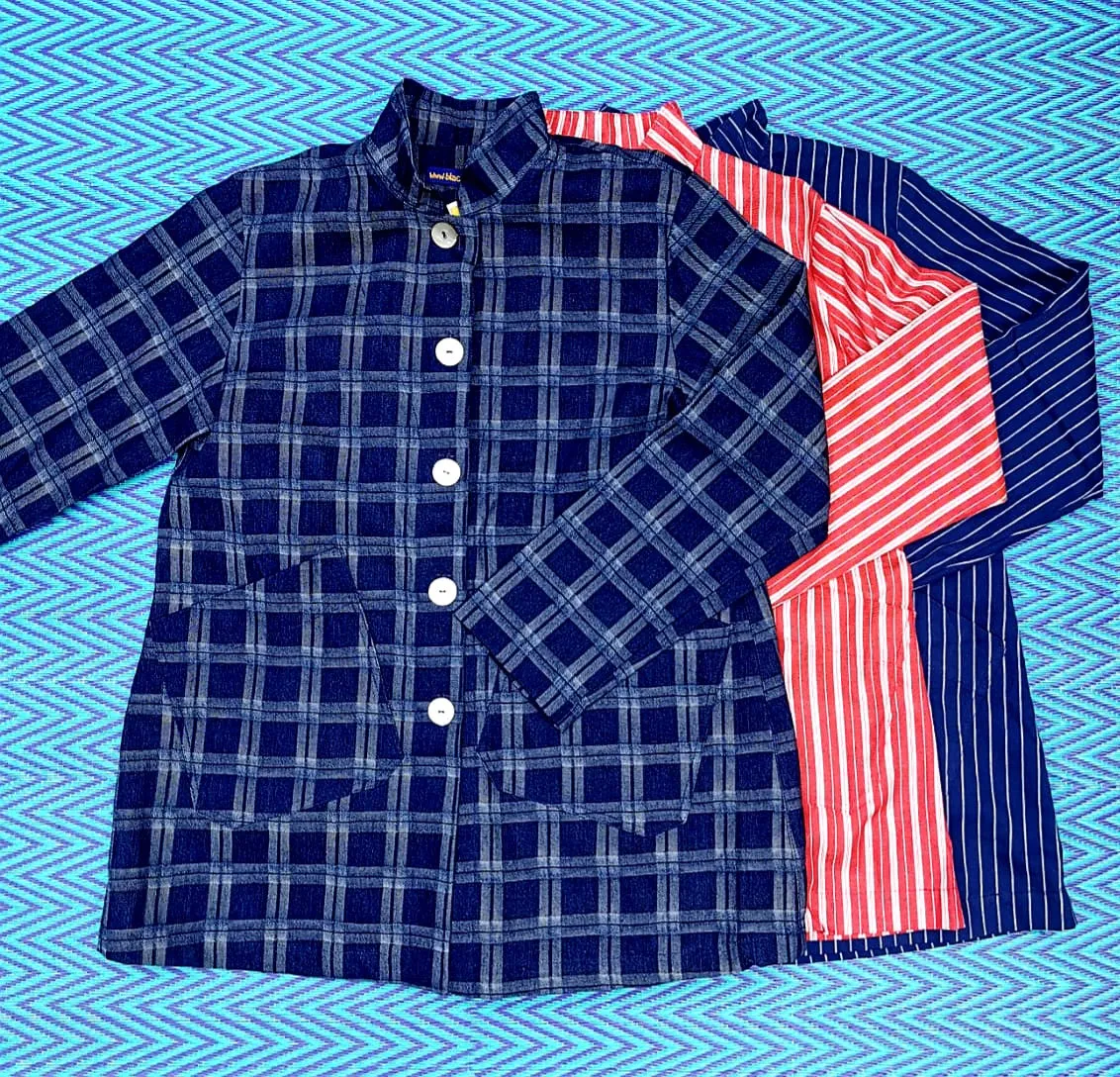 Nehru jacket - denim