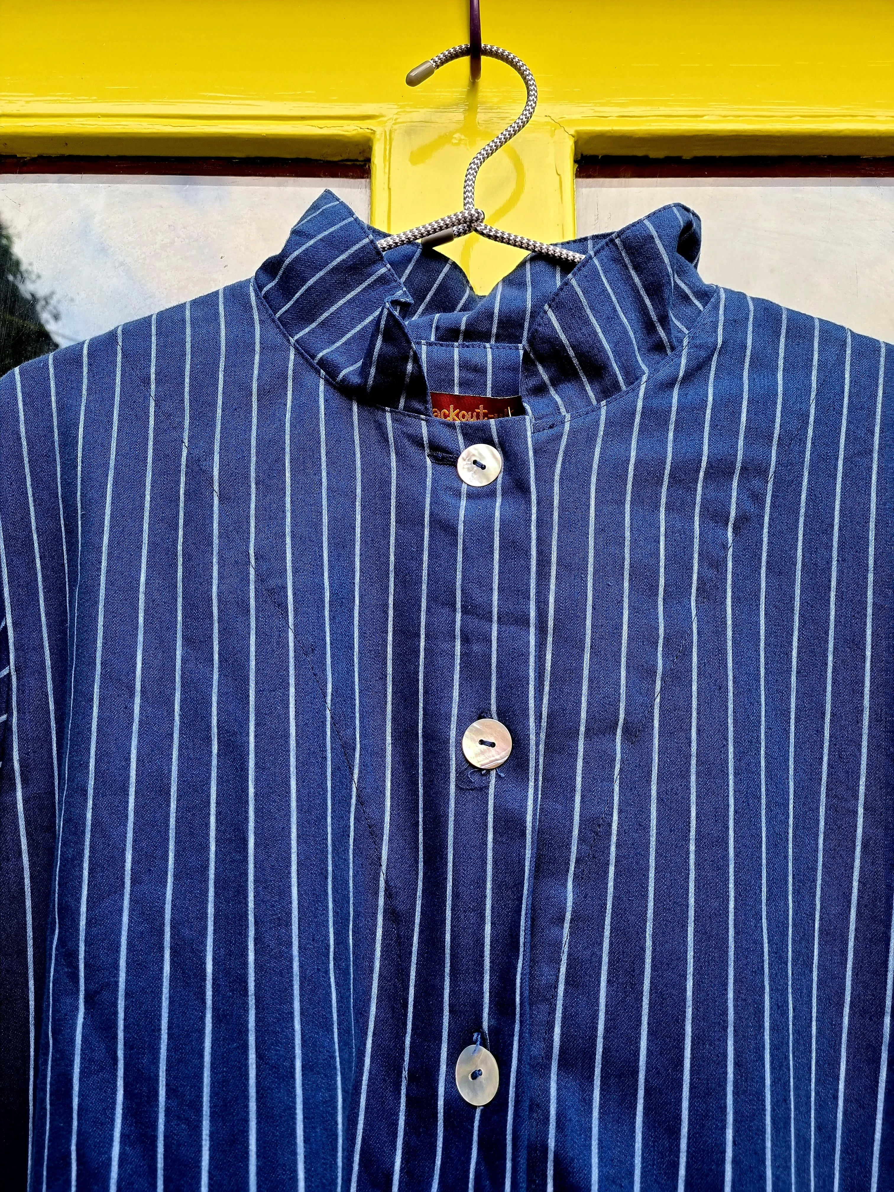 Nehru jacket - denim