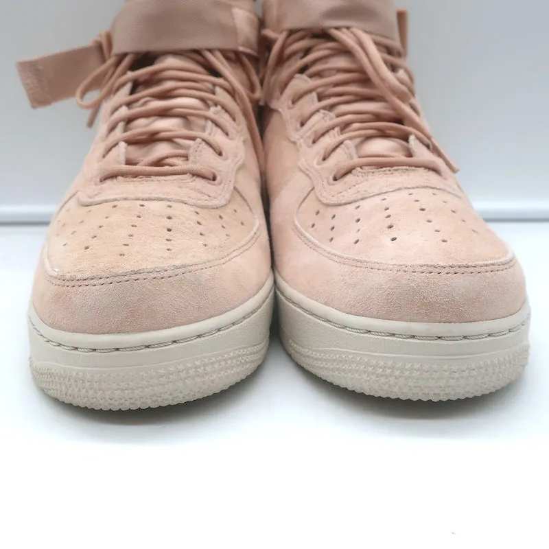 Nike Special Field Air Force 1 Mid Sneakers Blush Suede Size 11.5 NEW