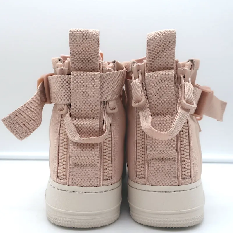Nike Special Field Air Force 1 Mid Sneakers Blush Suede Size 11.5 NEW
