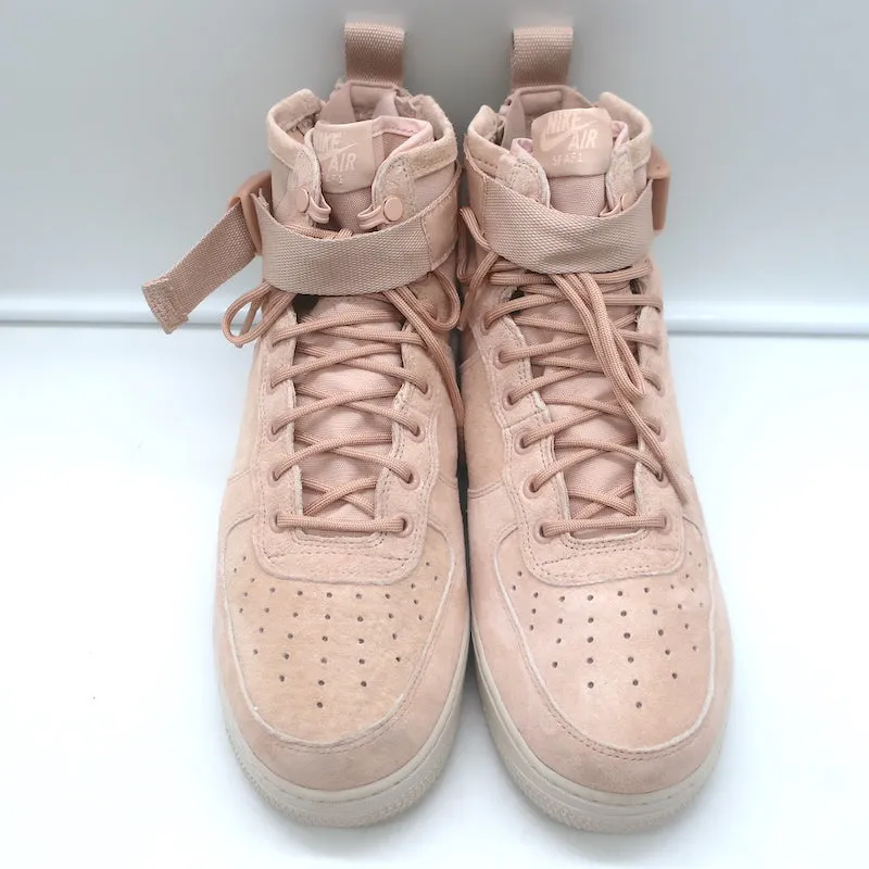 Nike Special Field Air Force 1 Mid Sneakers Blush Suede Size 11.5 NEW
