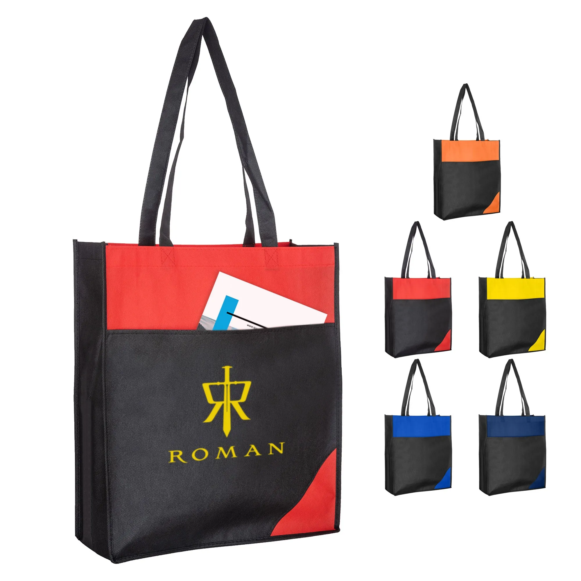 Non Woven Bag With Mix Colour NWB019