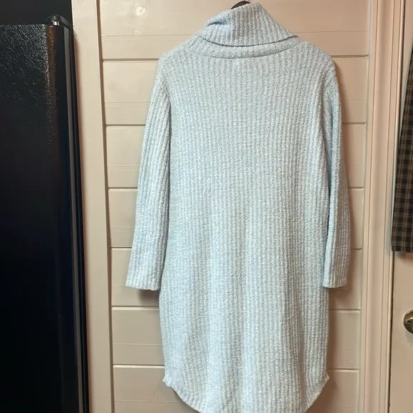 NWT Softies Blue MarshmallowSlouch Turtleneck LoungerDress Size S/M.