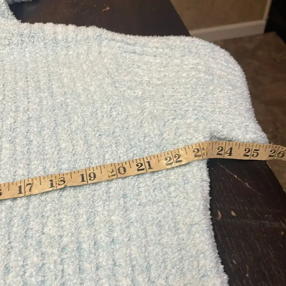 NWT Softies Blue MarshmallowSlouch Turtleneck LoungerDress Size S/M.