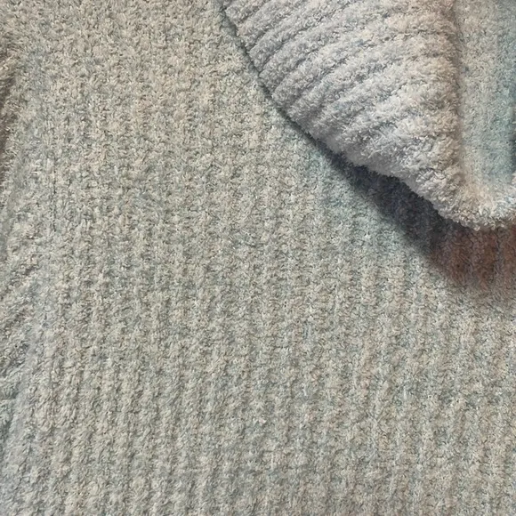 NWT Softies Blue MarshmallowSlouch Turtleneck LoungerDress Size S/M.