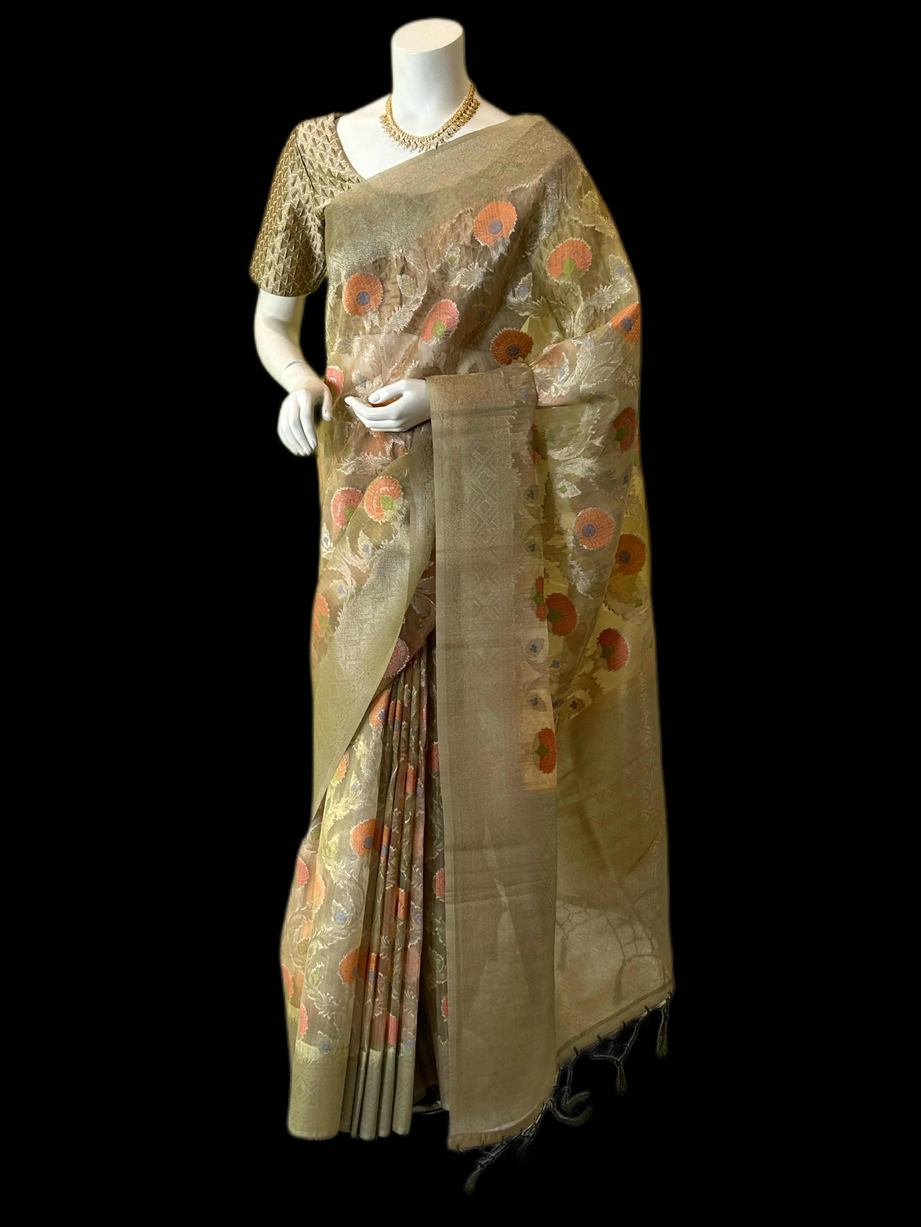 OR051223003 - Floral Organzas