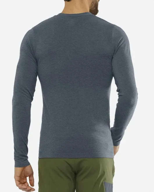Outline Seamless Crew M - Ebony