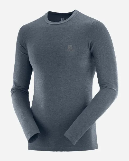 Outline Seamless Crew M - Ebony