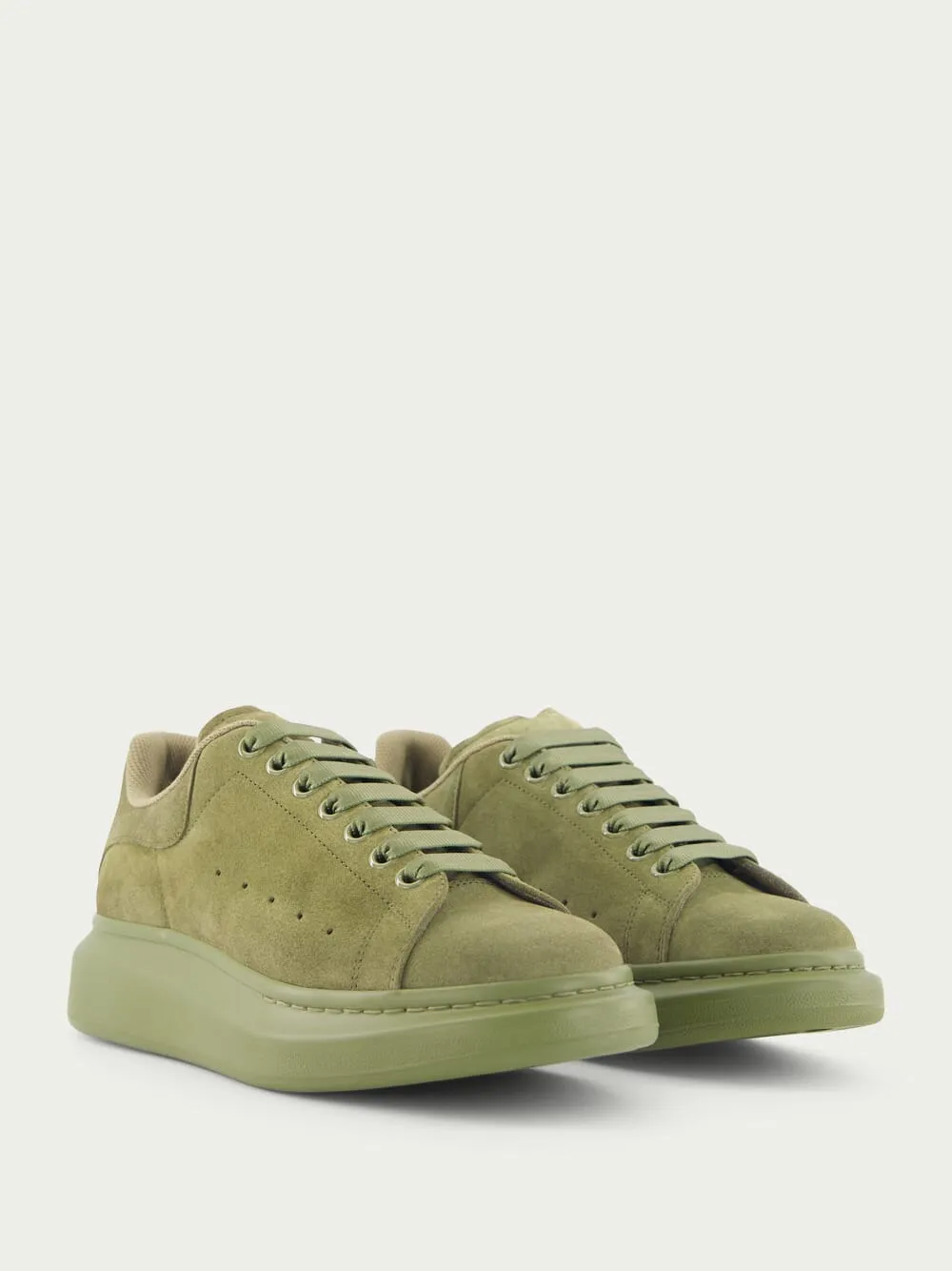 Oversized Suede Sneakers