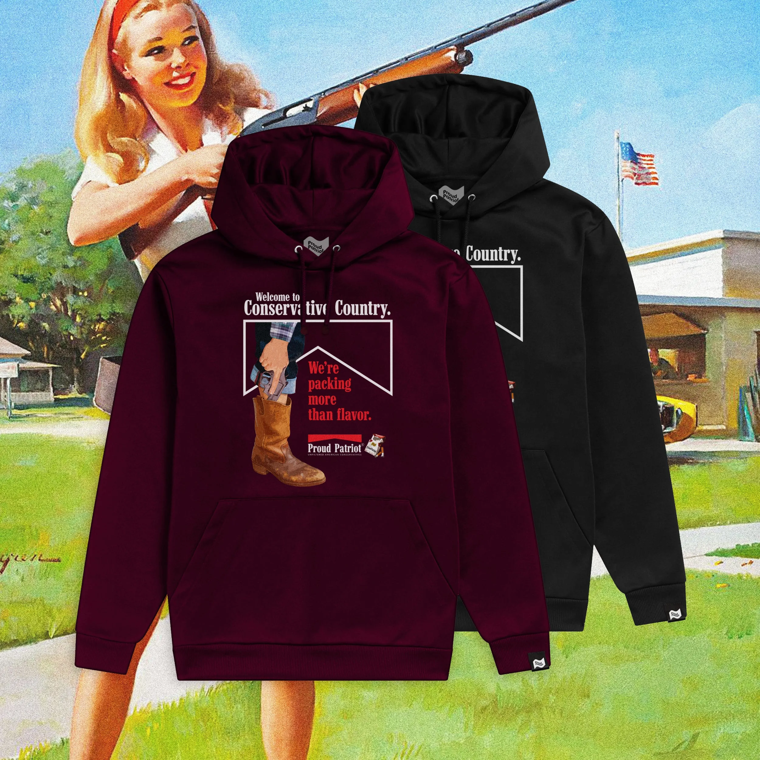 Packing Flavor Hooded Sweatshirt