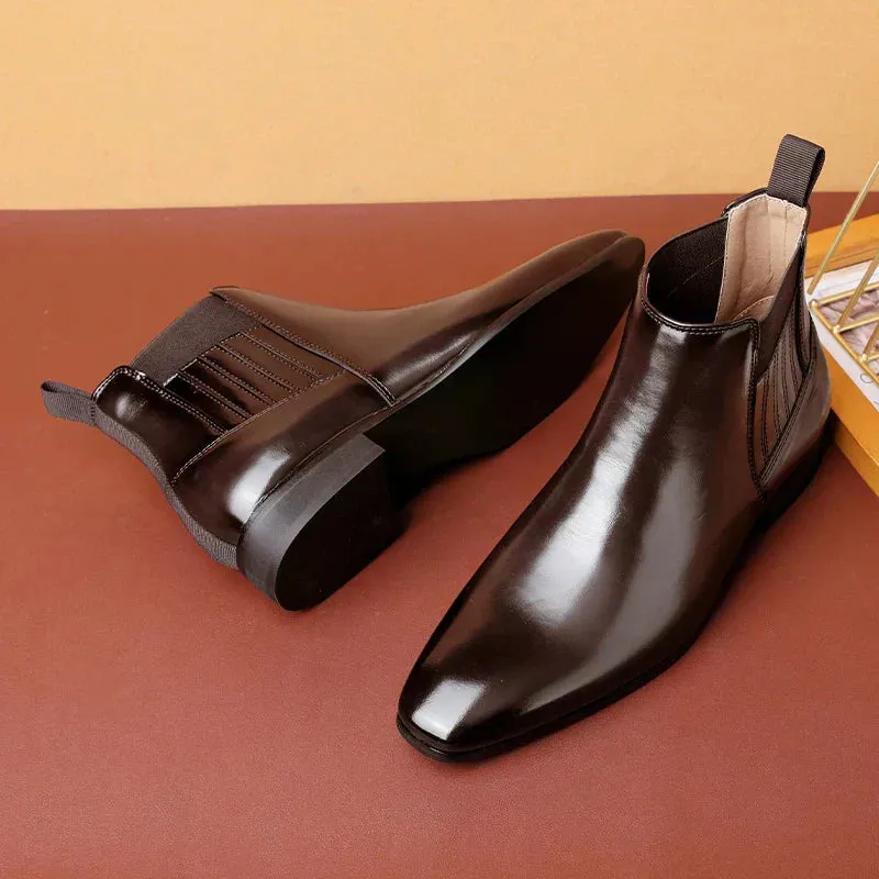 Peyton  | Genuine Leather Ankle Boots