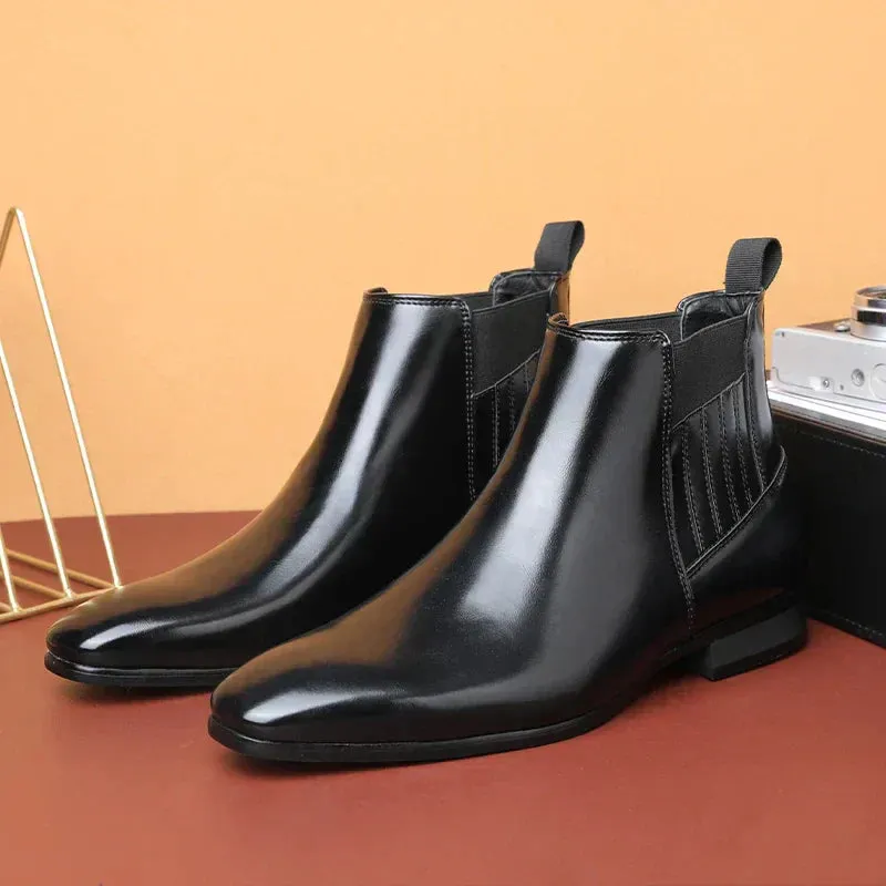 Peyton  | Genuine Leather Ankle Boots