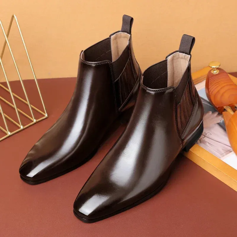 Peyton  | Genuine Leather Ankle Boots