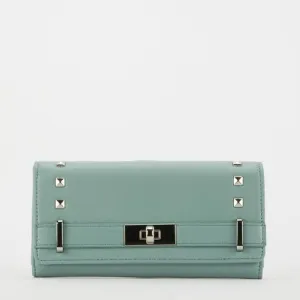 Pierre Cardin Abbey Studded Bifold Purse | Mint – PCL05131MIMI-A0