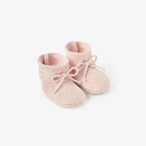 Pink Garter Booties