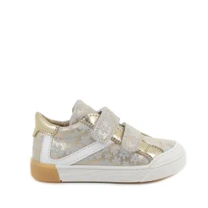 Primigi Shine - Gold Leather Riptape Shoe