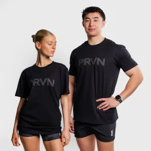 PRVN - STAPLE T-SHIRT - BLACK/BLACK