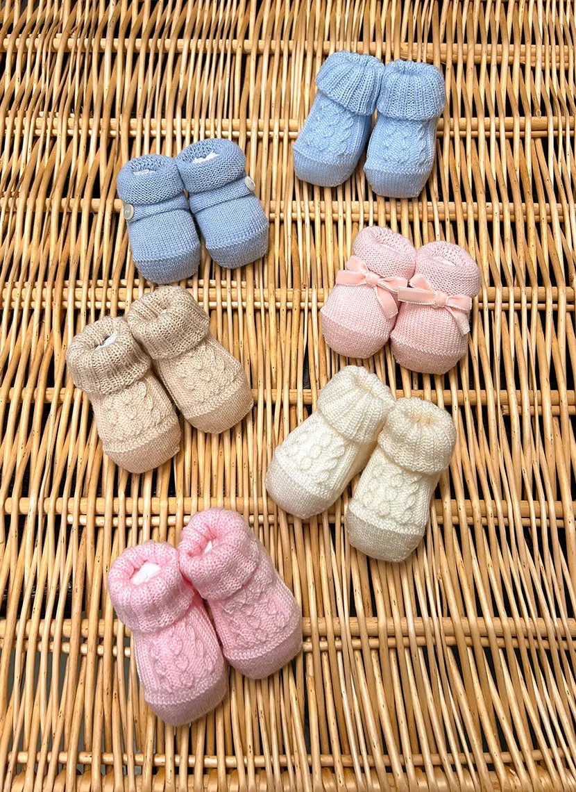 Pure Wool Booties