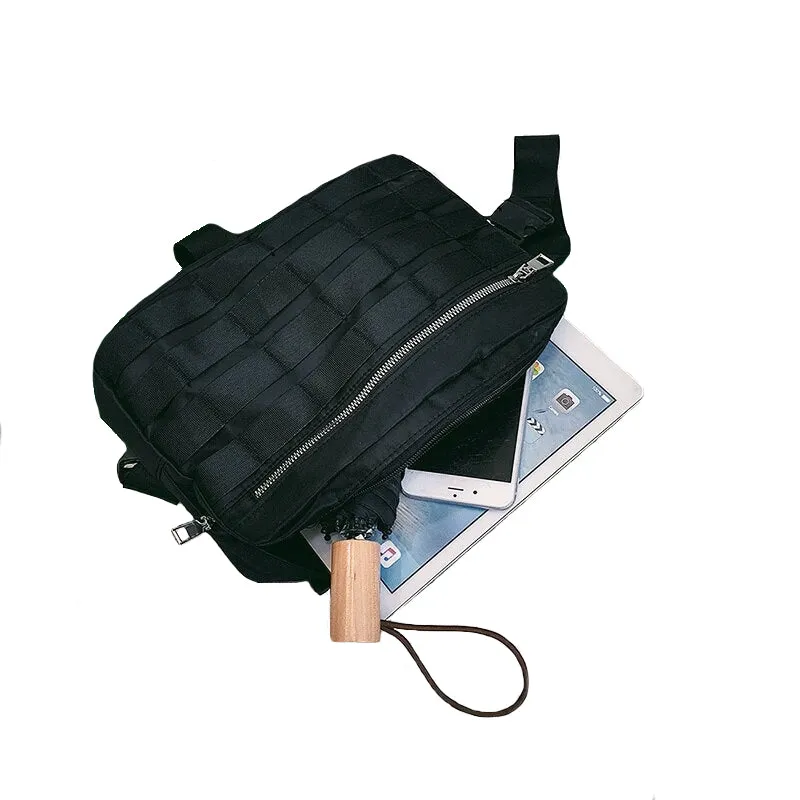 "BALLY" Sacoche Ventrale Noir - URB1™