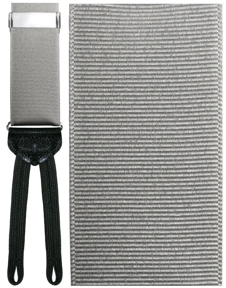 "Imperia" Silver Suspenders