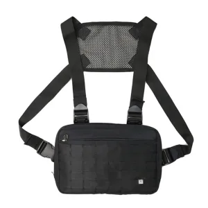 "TACTICAL" Sacoche Ventrale Streetwear Noir - URB1™