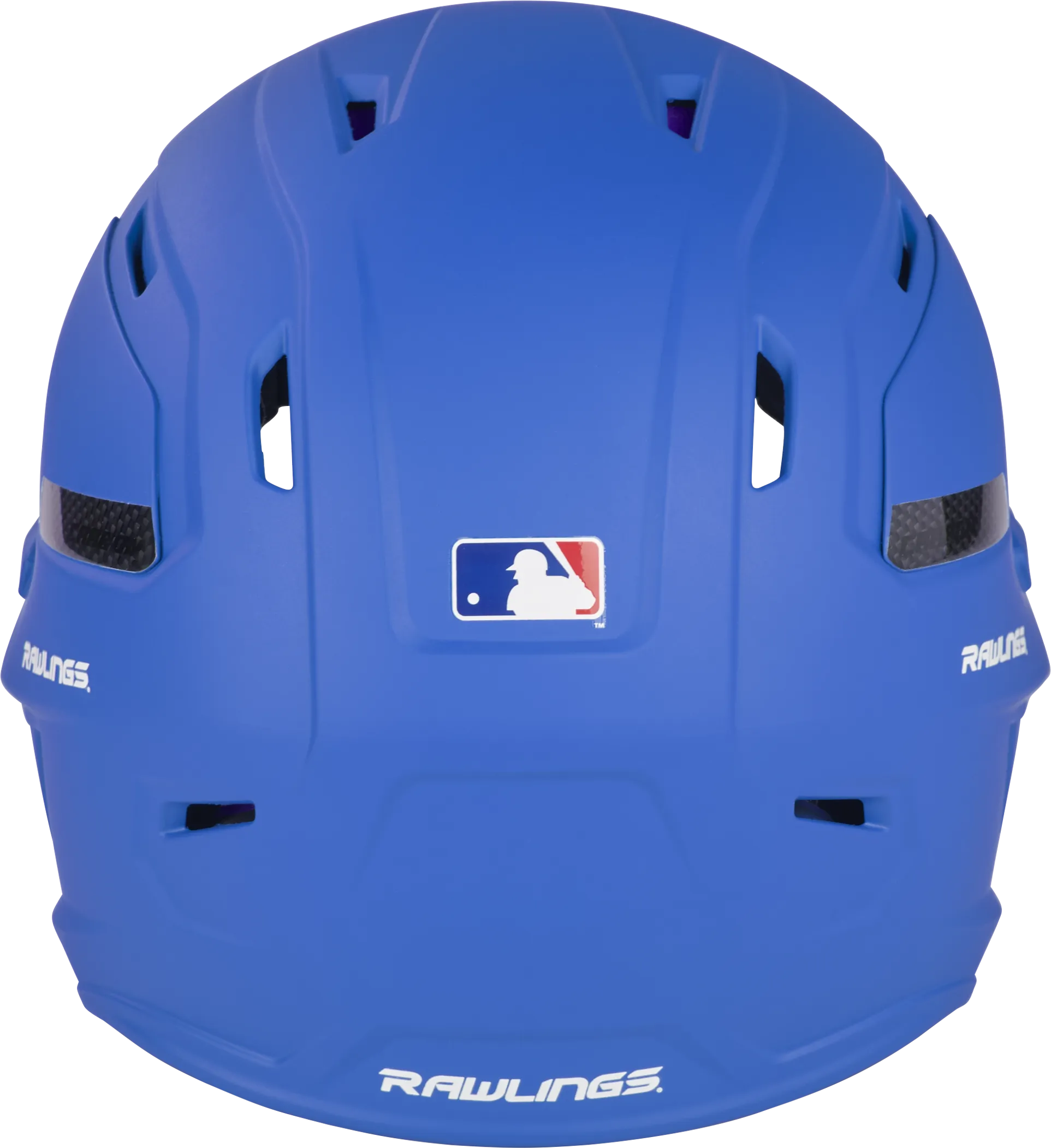 Rawlings Mach Carbon Adult 1-Tone Baseball Helmet W/Royal
