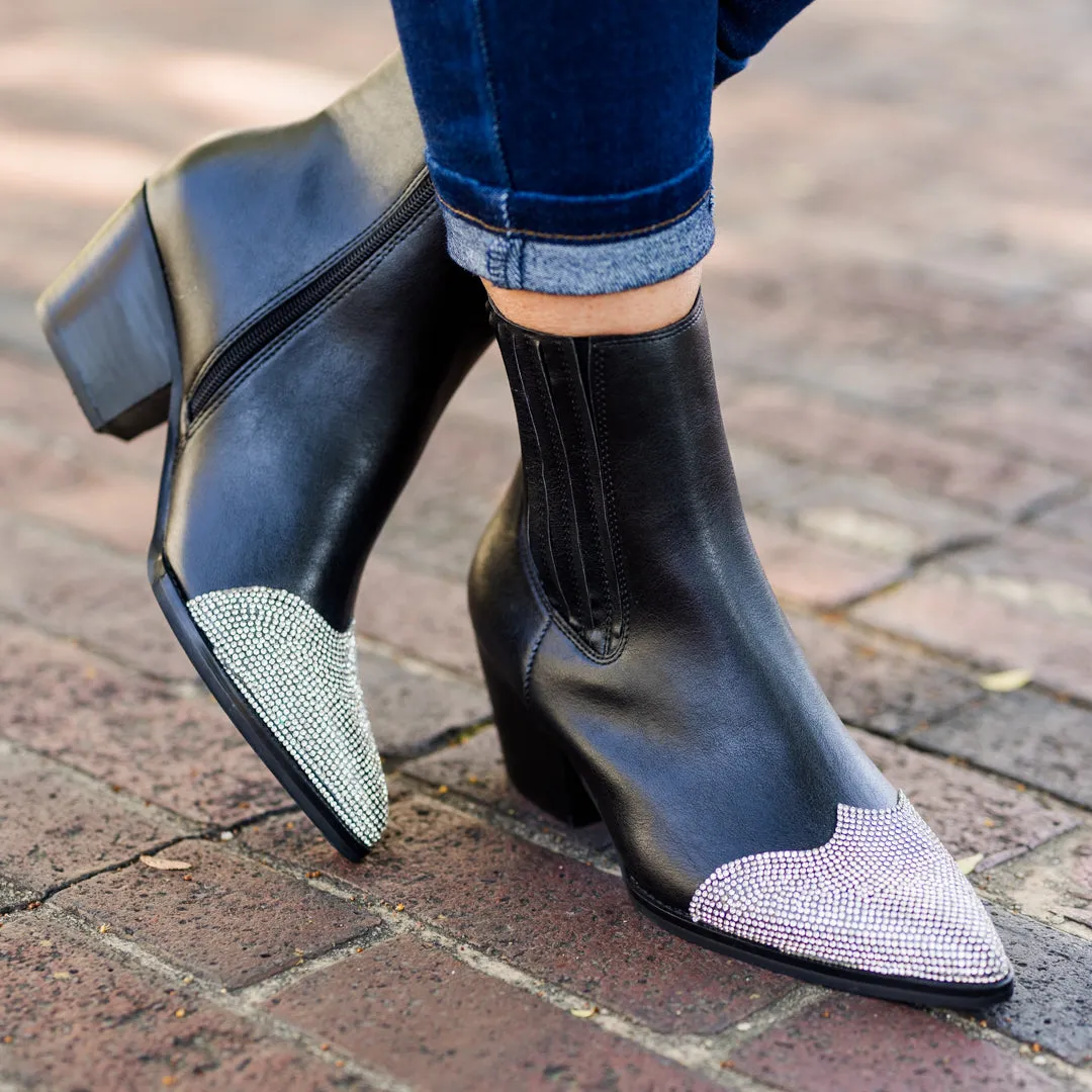 Ready For Me Booties, Black
