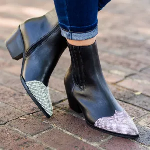 Ready For Me Booties, Black