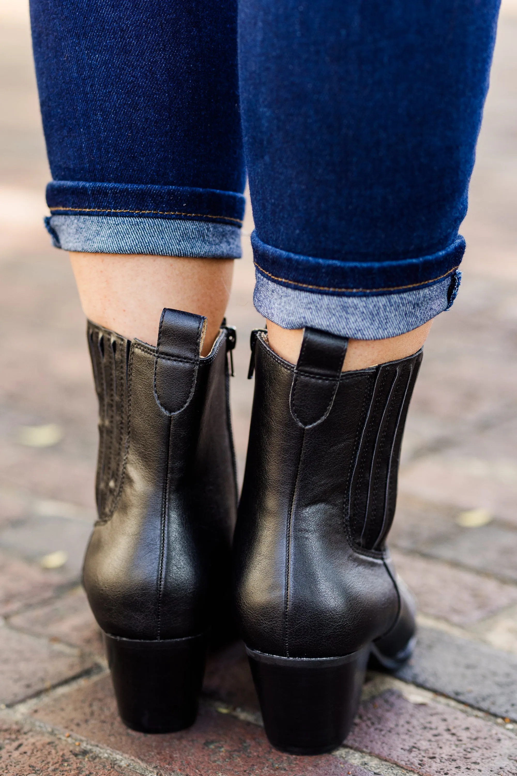 Ready For Me Booties, Black
