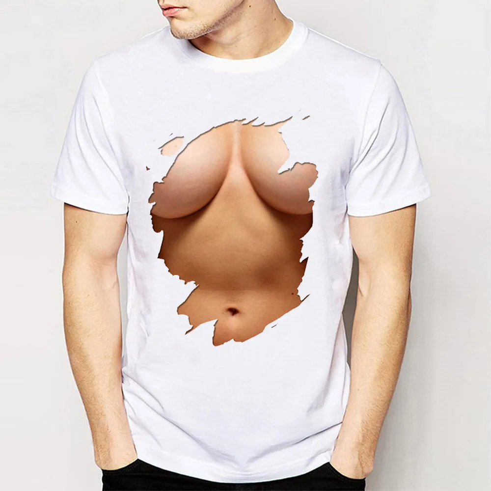 Ripped Model T-Shirt