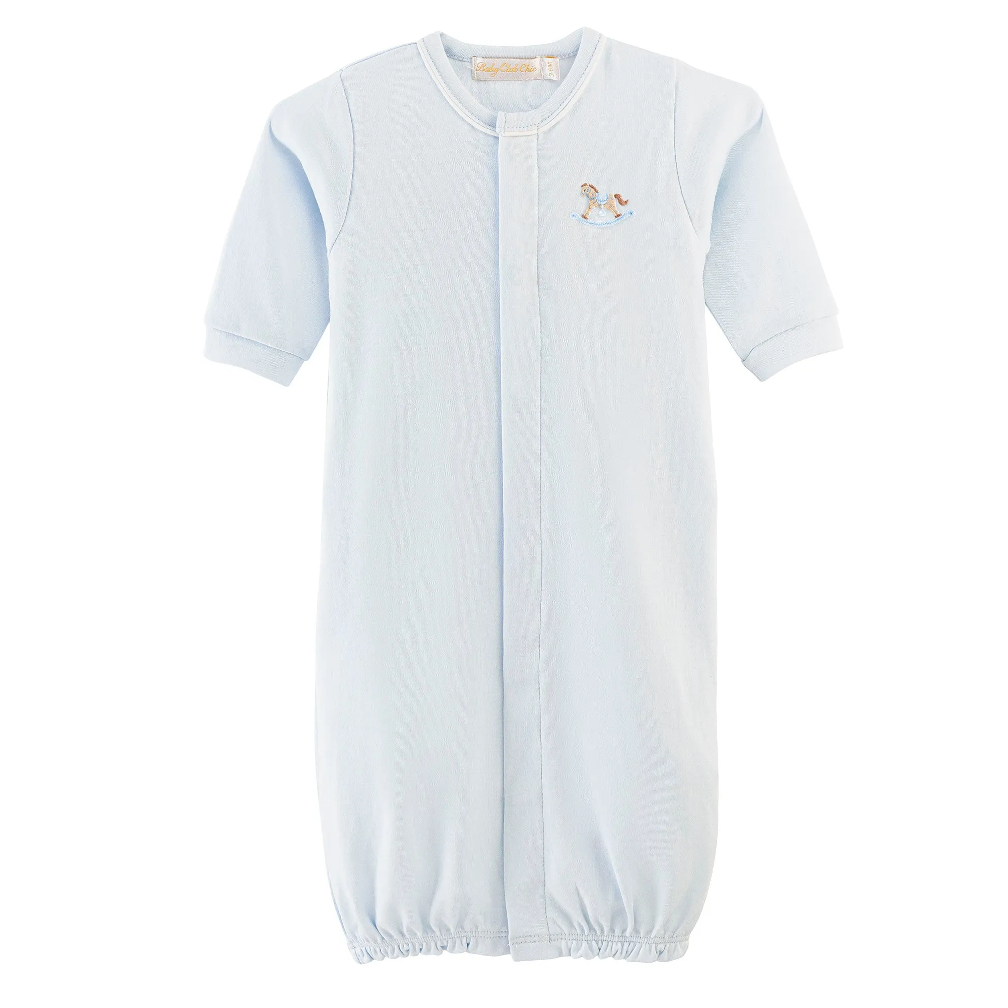 Rocking Horse Embroidered Converter Gown