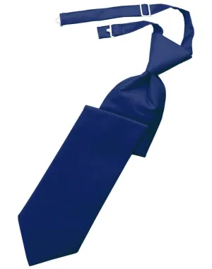 Royal Blue Solid Twill Windsor Tie