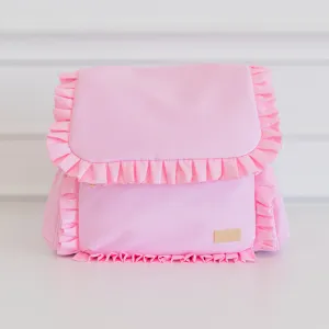 Ruffled Nylon Diaper Bag