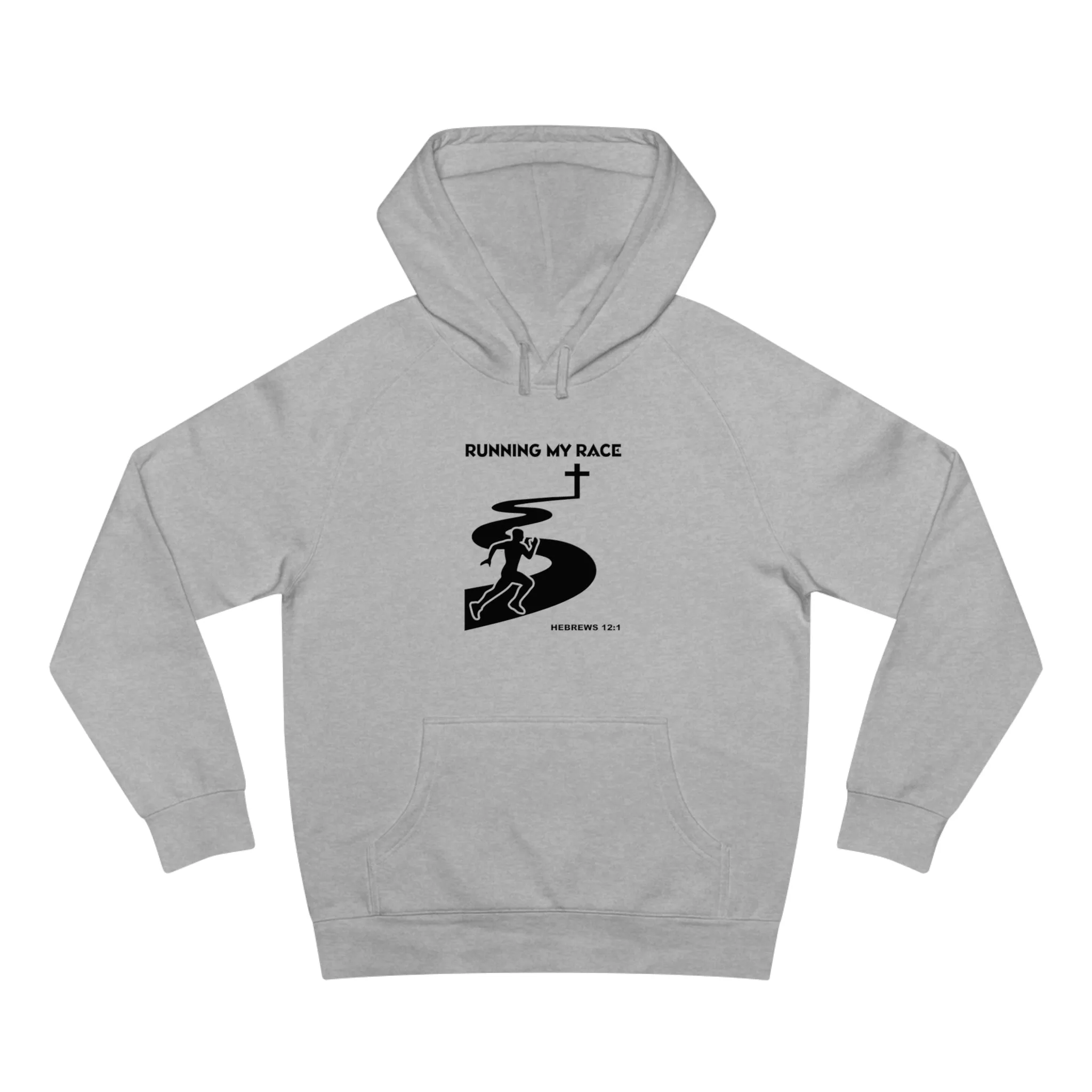 Running My Race Men's Unisex Supply Hoodie