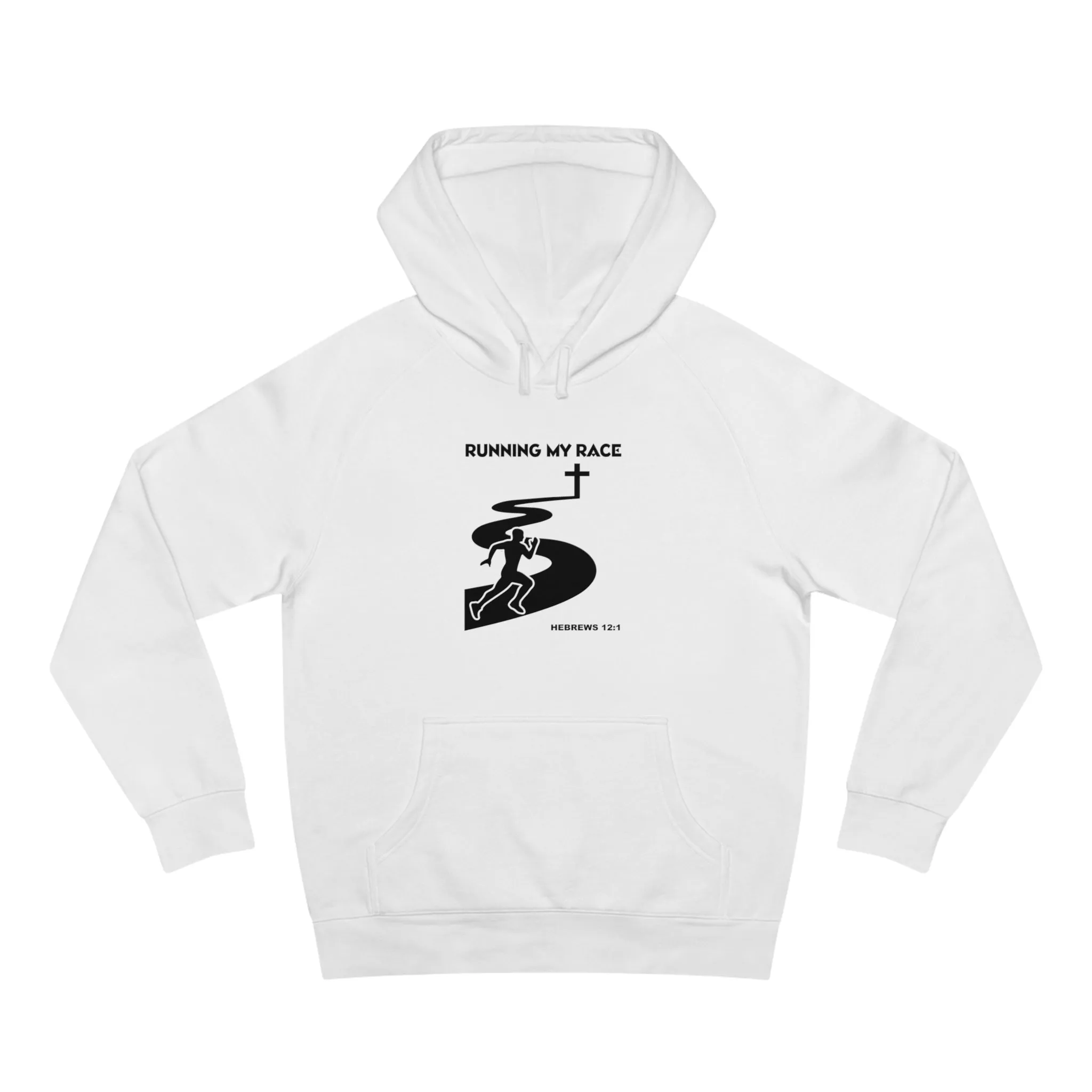 Running My Race Men's Unisex Supply Hoodie