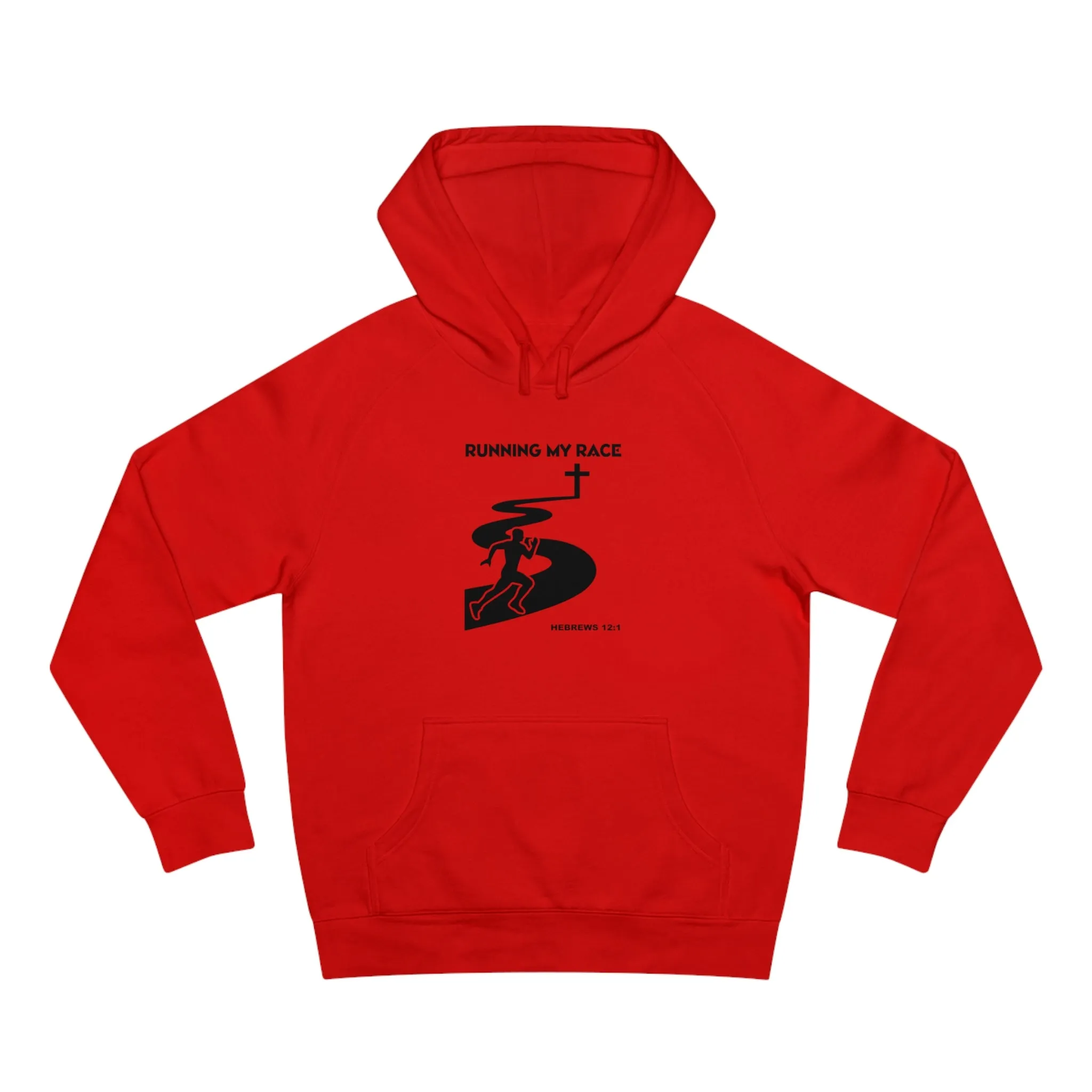 Running My Race Men's Unisex Supply Hoodie