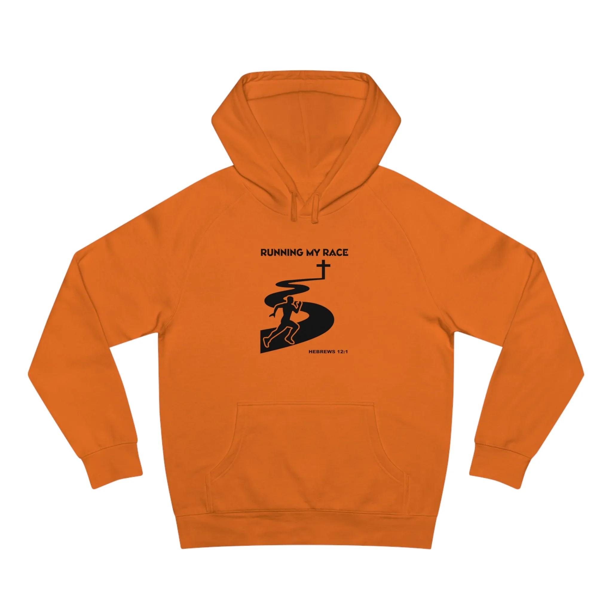 Running My Race Men's Unisex Supply Hoodie