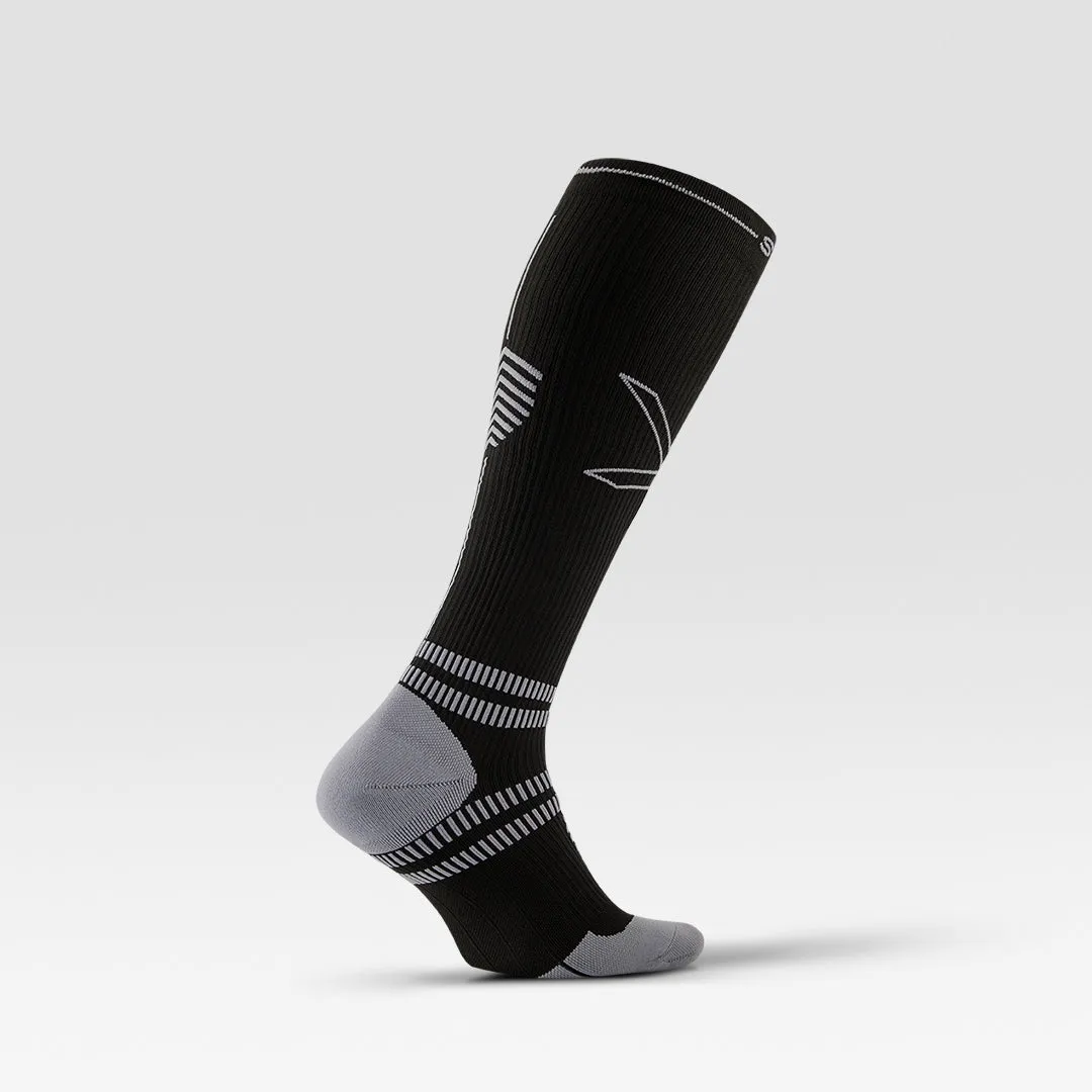 Running Socks Men | Black / Grey