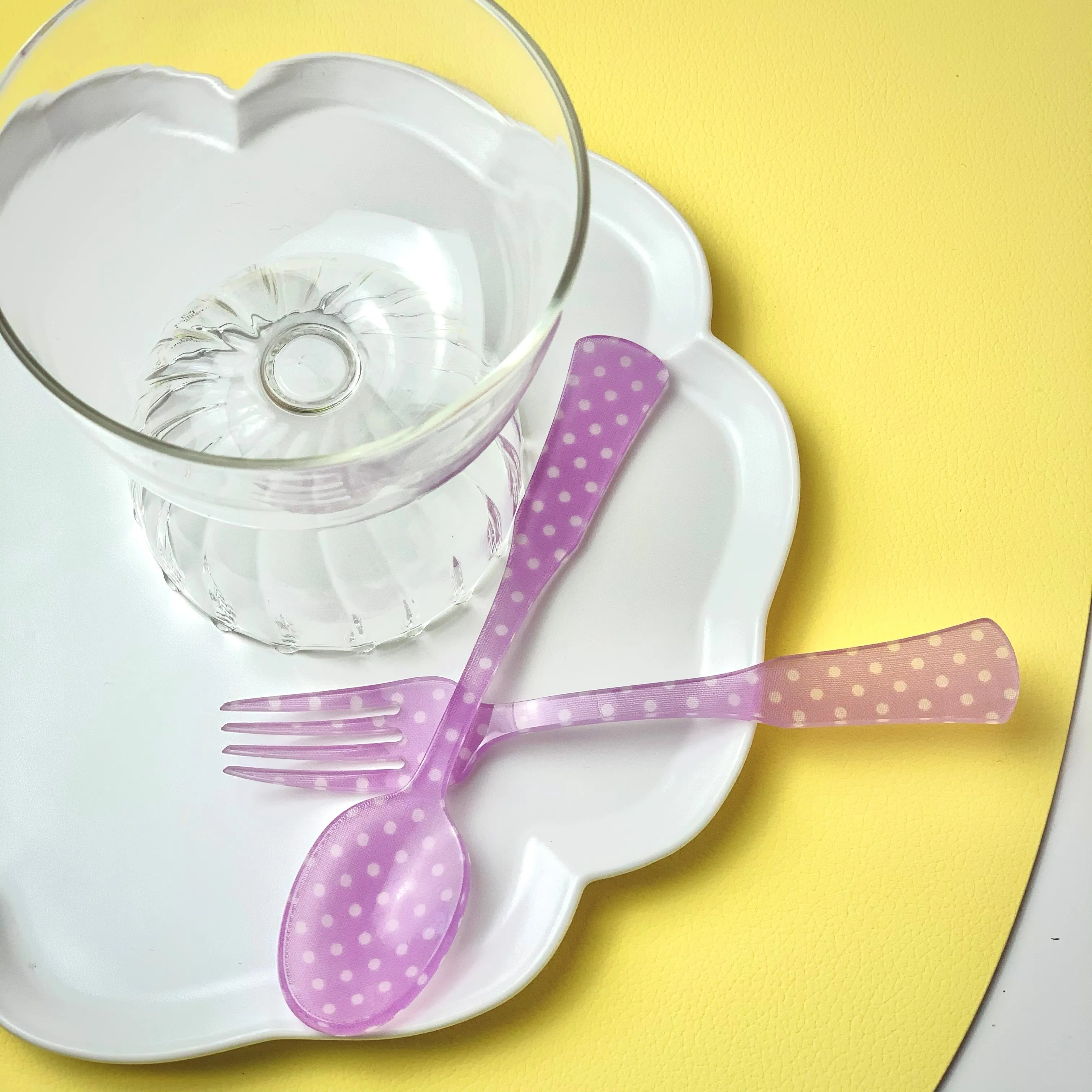 Sabre Paris- Acrylic Chic Pois Tea spoon