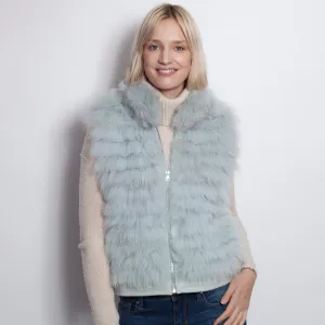 Sea Foam Shimmer Vest