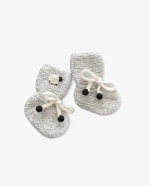 Sheeps Booties | Light grey