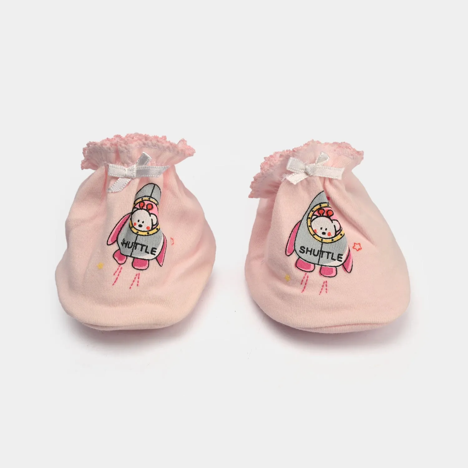 Soft Cotton Baby Booties | 6M To 12M