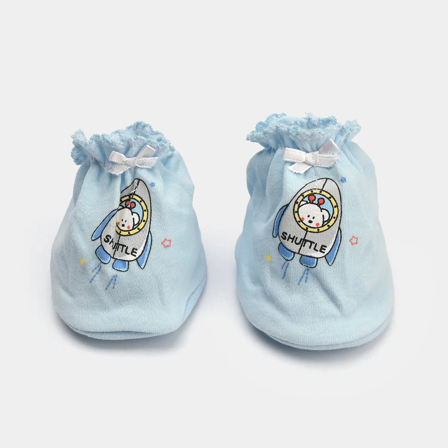 Soft Cotton Baby Booties | 6M To 12M